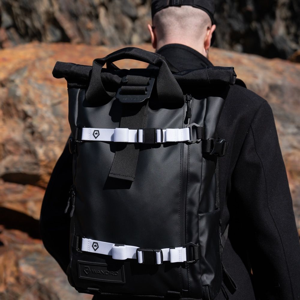 Cinturino accessorio premium WANDRD, bianco Cloudbreak