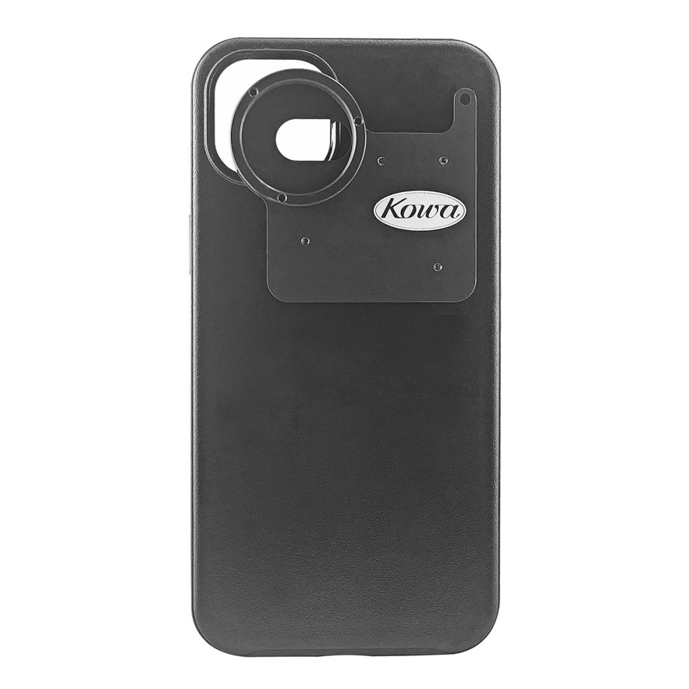 Adattatore per digiscoping Kowa per iPhone 15 Plus