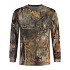 Stealth Gear T-Shirt Long Sleeve Camo Forest Print, Size M
