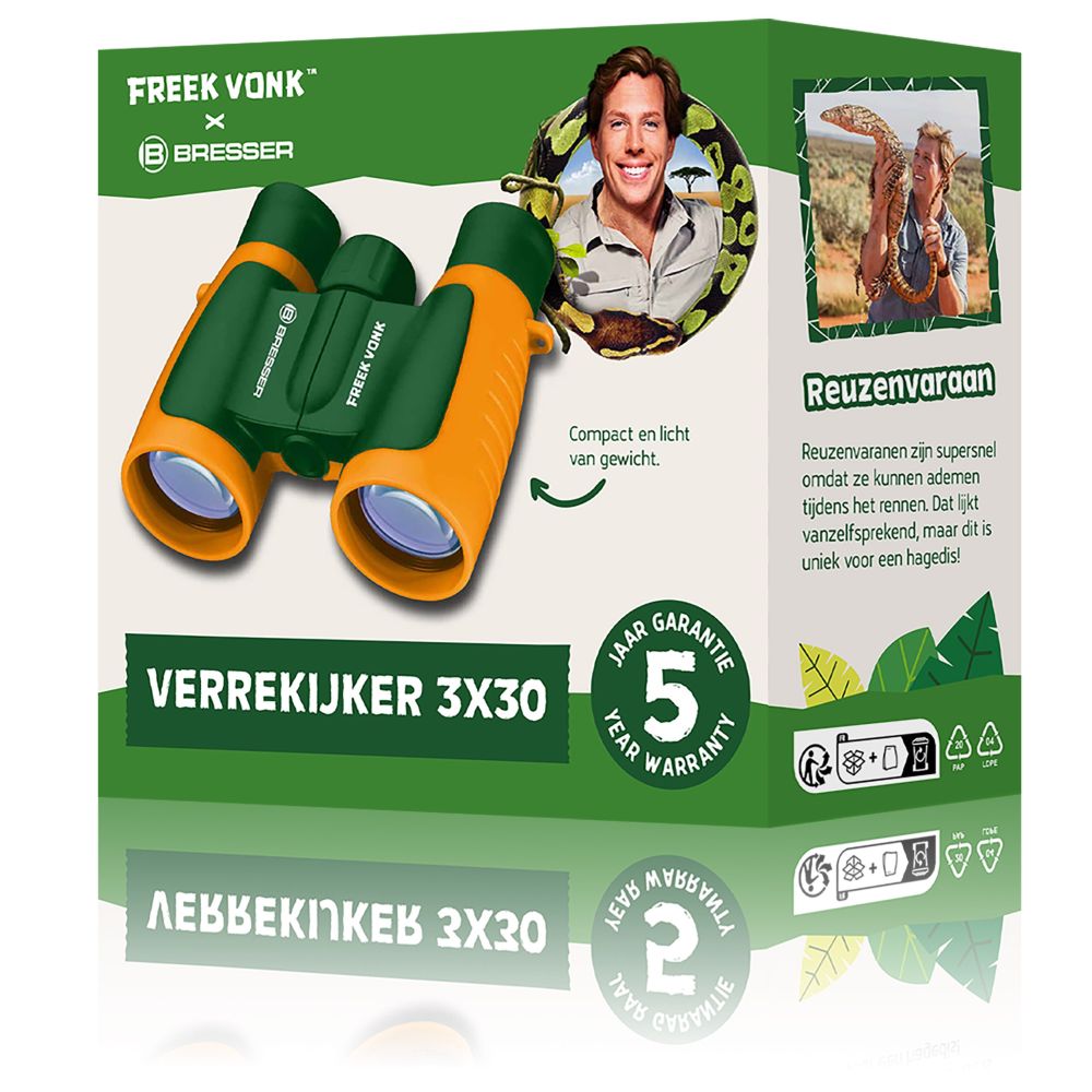 Freek Spark x Bresser Children's binoculars 3x30