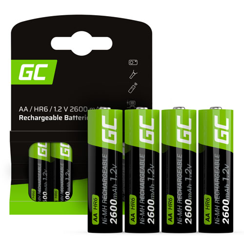 Ansmann GREEN-PRO 4x 2600mAh Mignon AA NiMH Battery