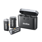 Godox WES USB C 2x Kit caricabatterie ricevitore trasmettitore