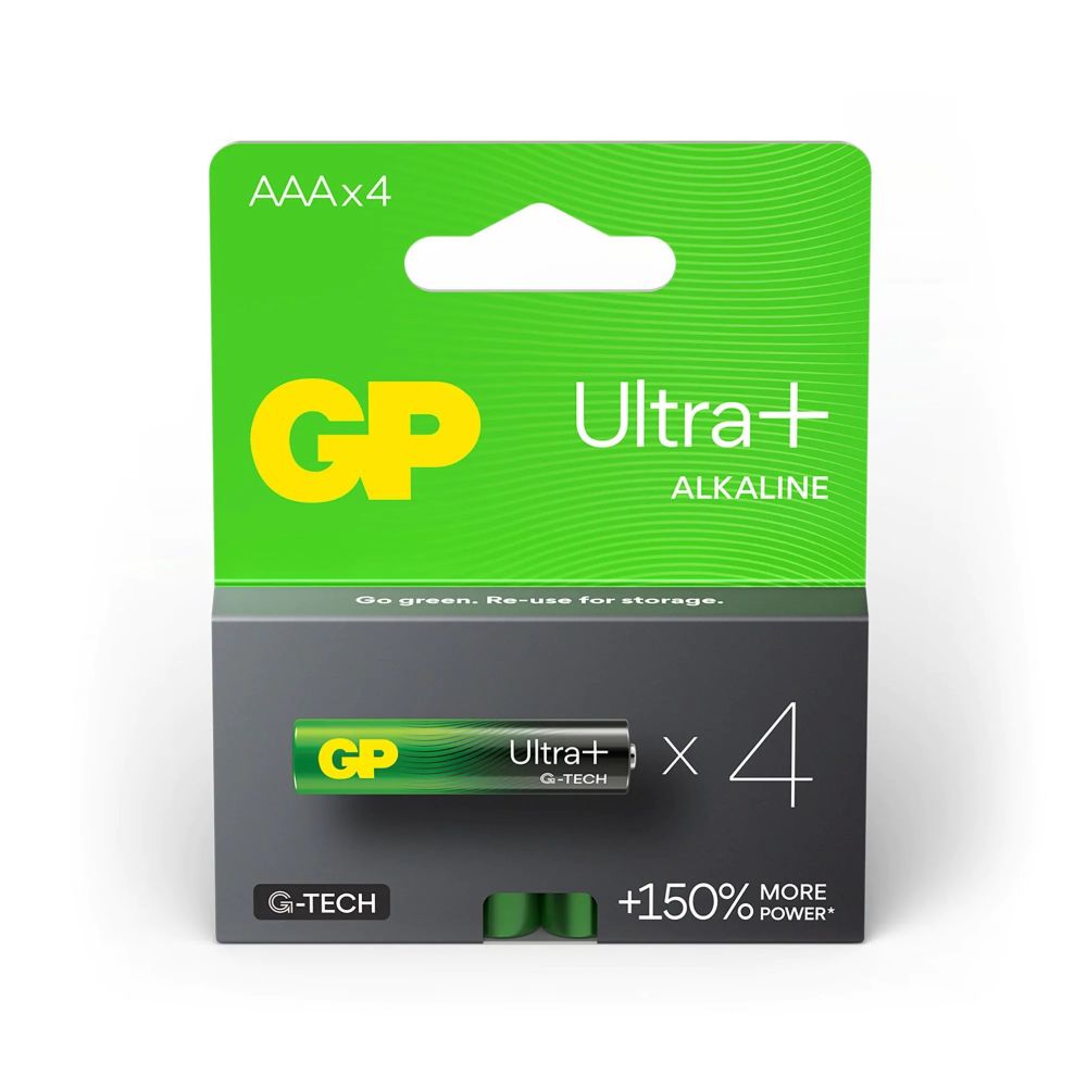 GP Batterie alcaline AAA x4 Ultra