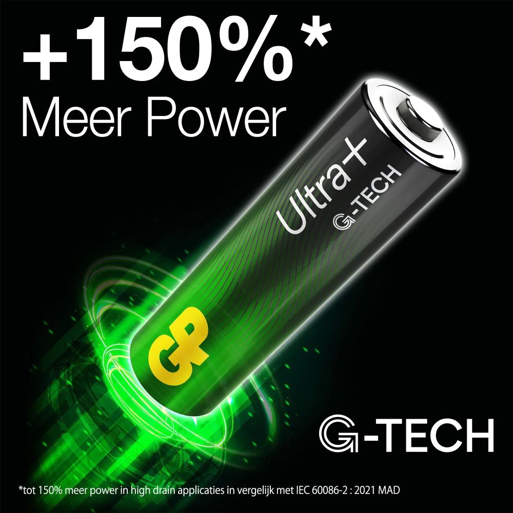 GP Batterie alcaline AAA x4 Ultra
