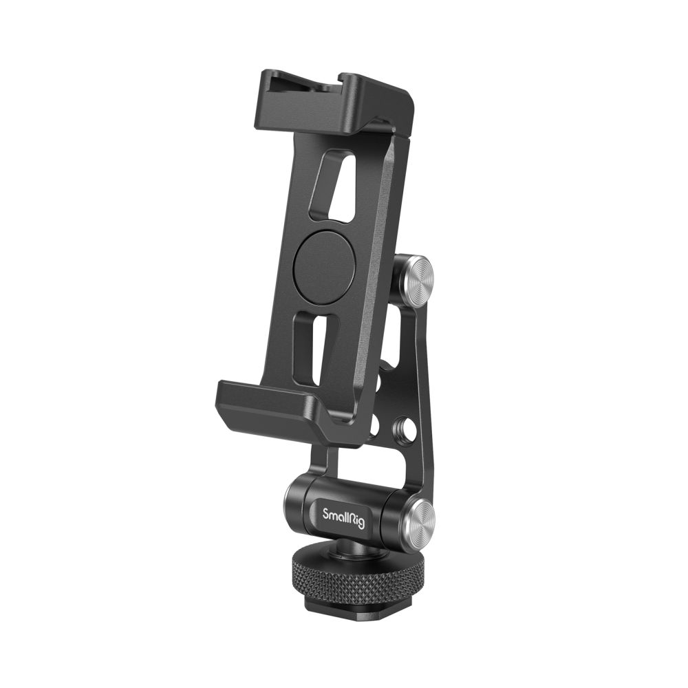 SmallRig 4382 Metal phone holder with cold shoe mount