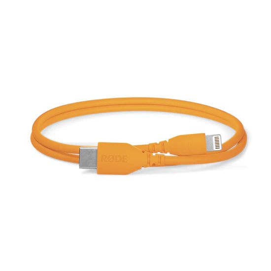 RØDE SC21 30cm USB-C to Lightning Cable, Orange