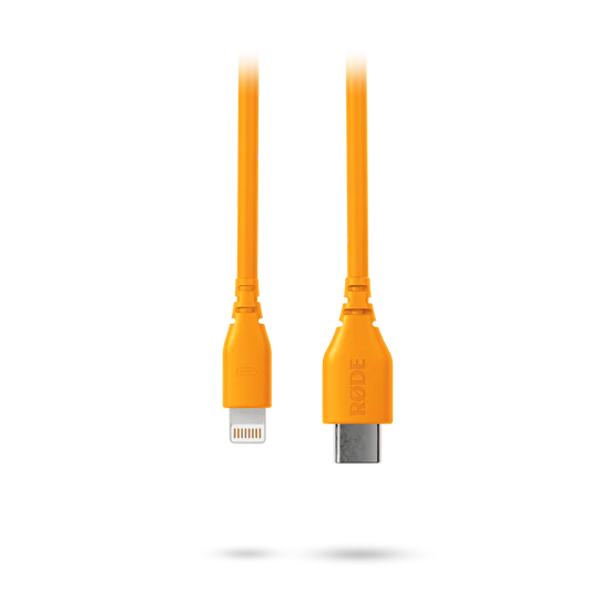 RØDE SC21 30cm USB-C to Lightning Cable, Orange