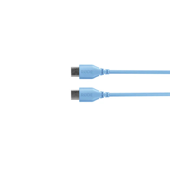 RØDE SC22 30cm USB-C to USB-C Cable, Blue