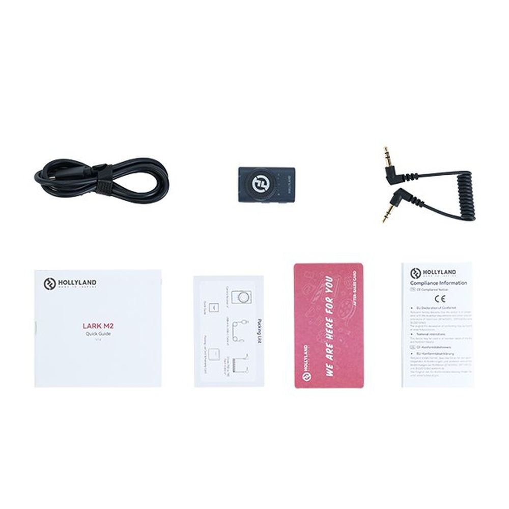 Ricevitore per fotocamera Hollyland LARK M2 (Shine Charcoal)