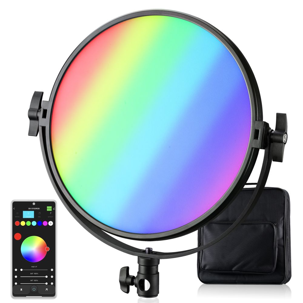 Bresser BR-S60RGB LED light (round)