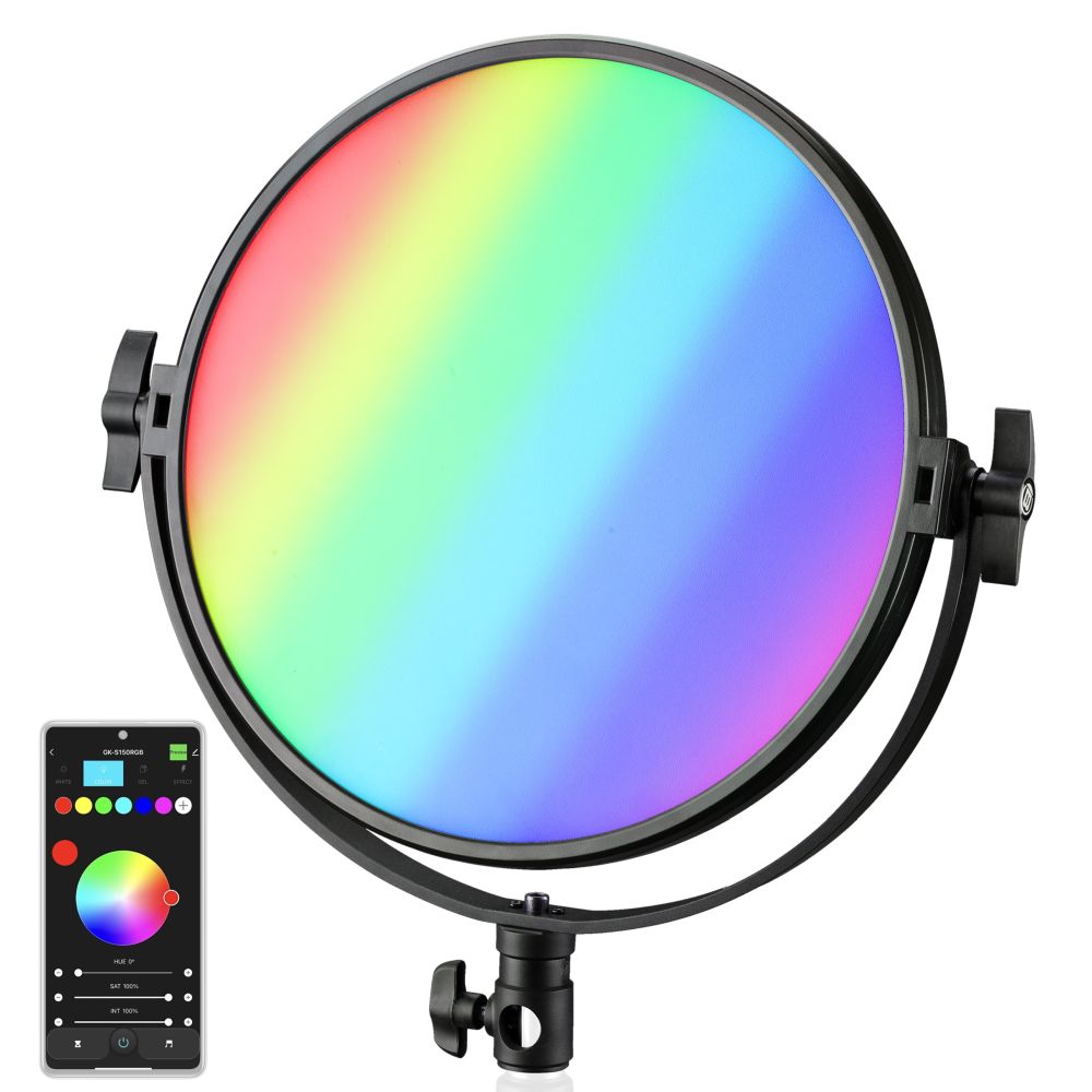 Bresser BR-S60RGB LED light (round)