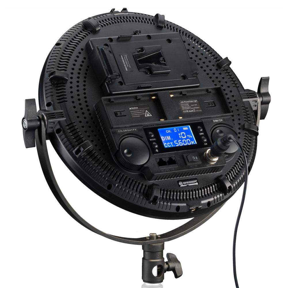 Bresser BR-S60RGB LED light (round)