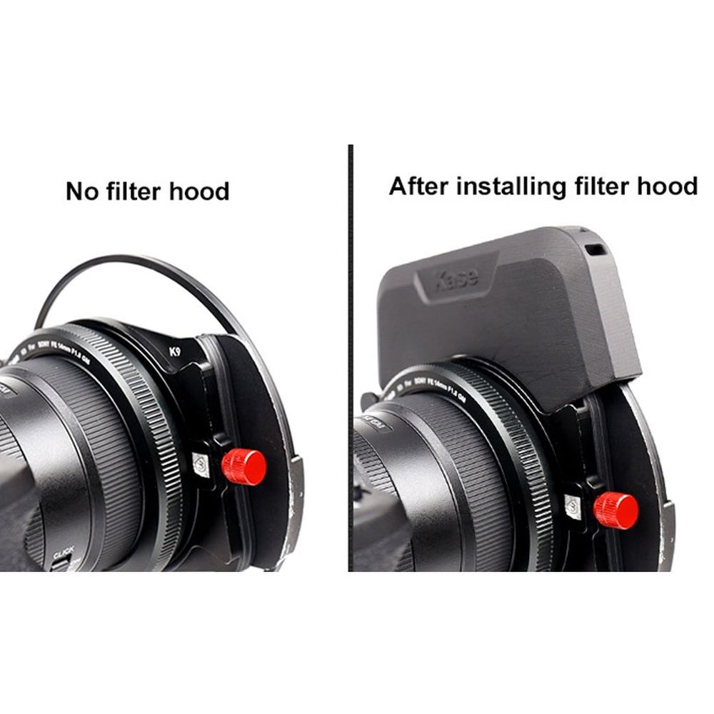 Kase K100 K9 Kit Sony 14mm F1.8 con CPL