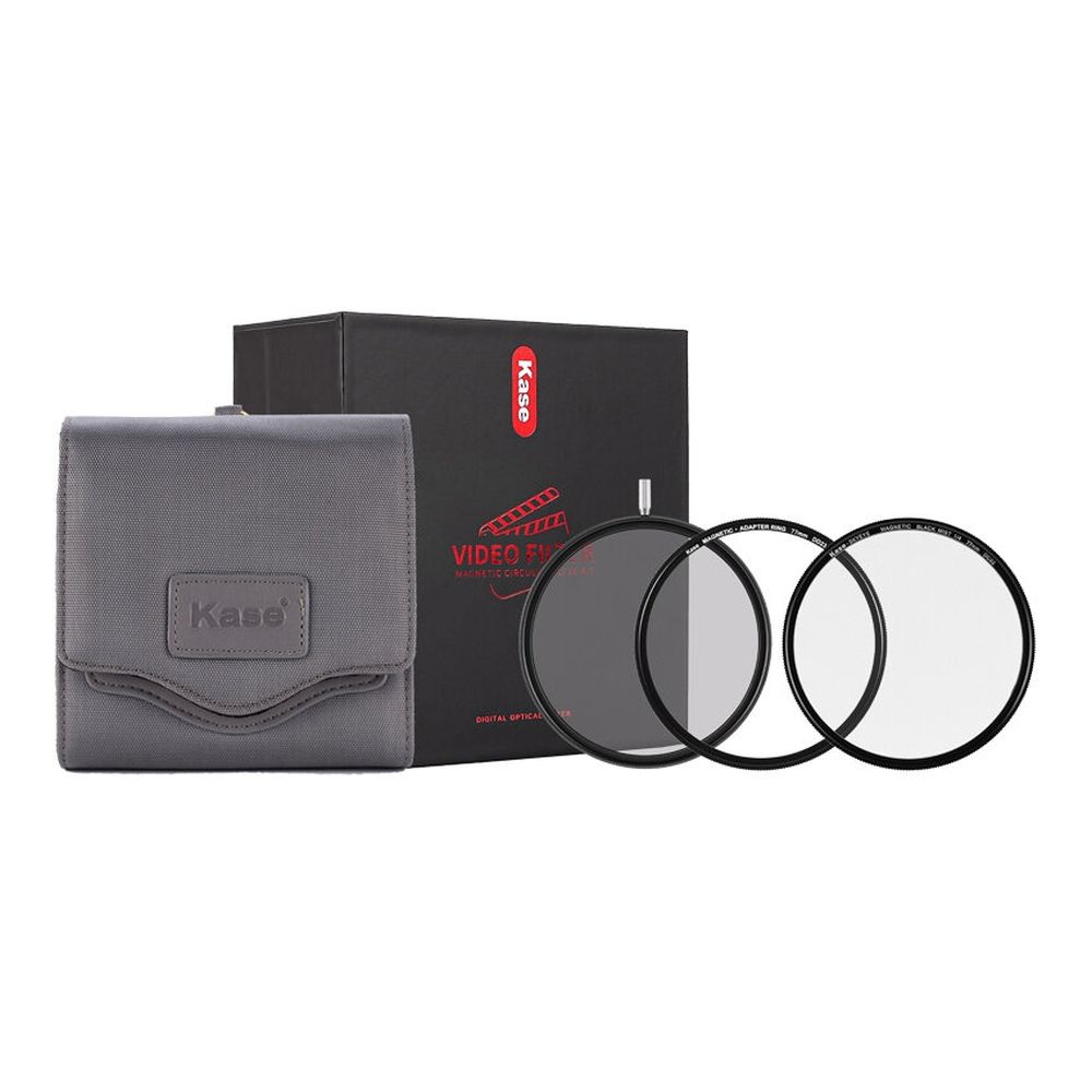Kase Video Kit VND-CPL with Black Mist Filter 77mm