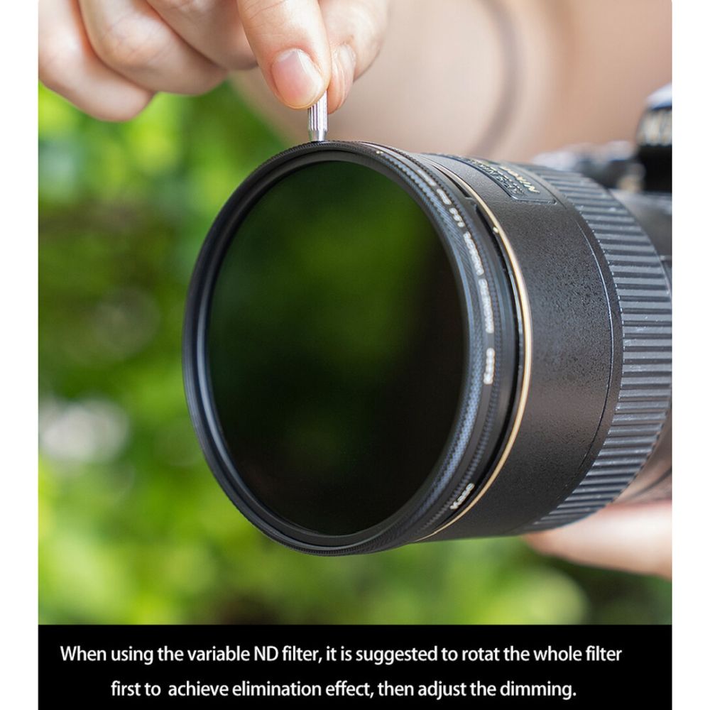 Kase Video Kit VND-CPL with Black Mist Filter 77mm