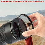 Kase Video Kit VND-CPL with White Mist Filter 77mm