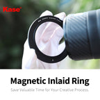 Anello magnetico intarsiato Kase Revolution 72-82mm