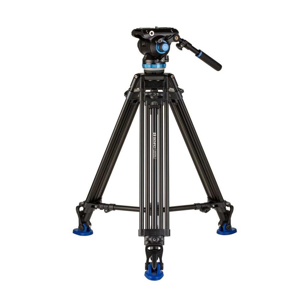 Benro A673TM Treppiede video in alluminio a doppio tubo con testa video S8PRO