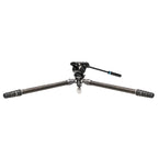 Benro Tortoise Carbon Tripod with S4PRO Video Head 34C Levelling Base