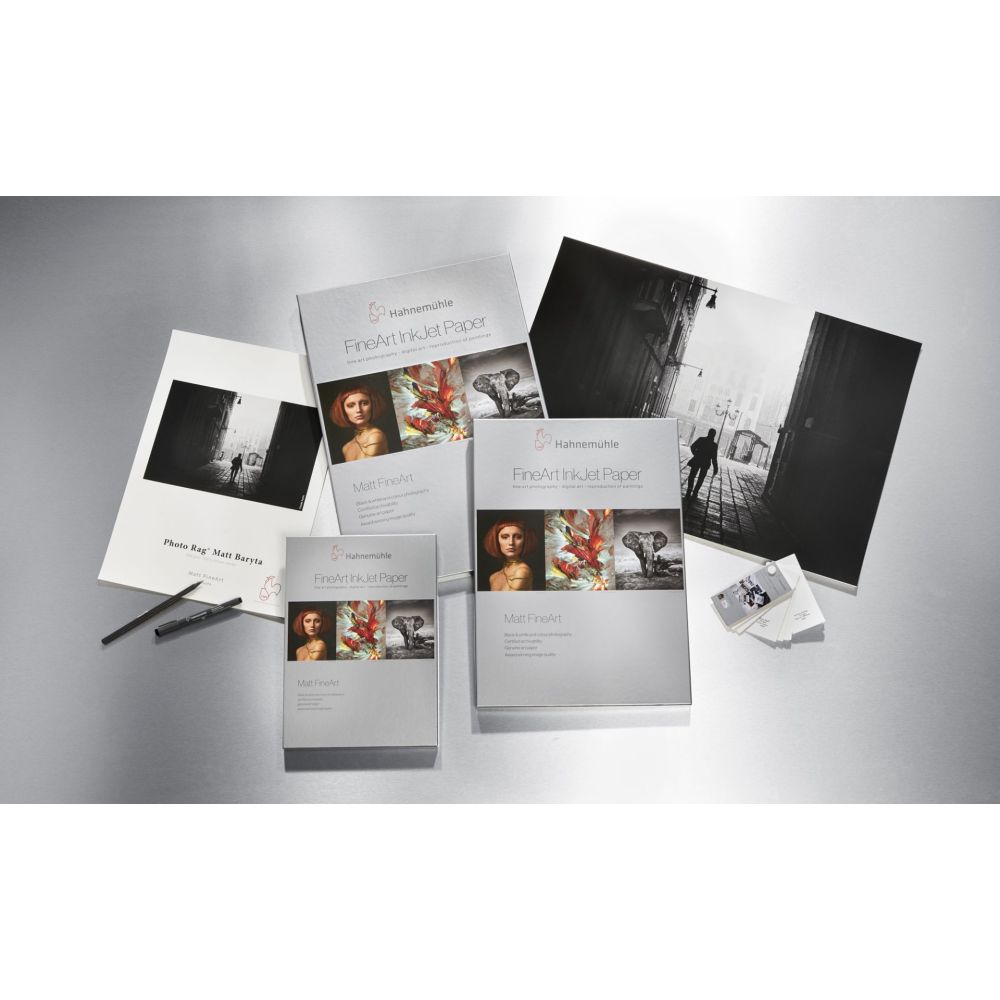 Hahnemühle Photo Rag Matt Baryta 308g A3+ Scatola da 25 fogli