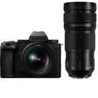 Panasonic Lumix DC-S5 IIX Corpo + Lumix S 20-60mm f/3.5-5.6 + Lumix S Pro 70-200mm f/2.8