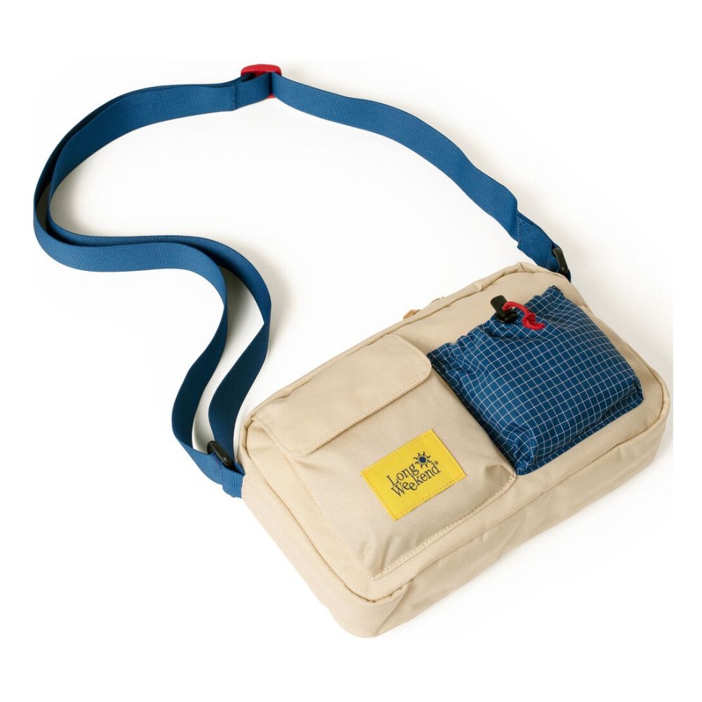 Moment Long Weekend Santa Fe Borsa a tracolla, Crema Multi