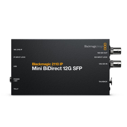 Blackmagic 2110 IP Mini BiDirect 12G SFP