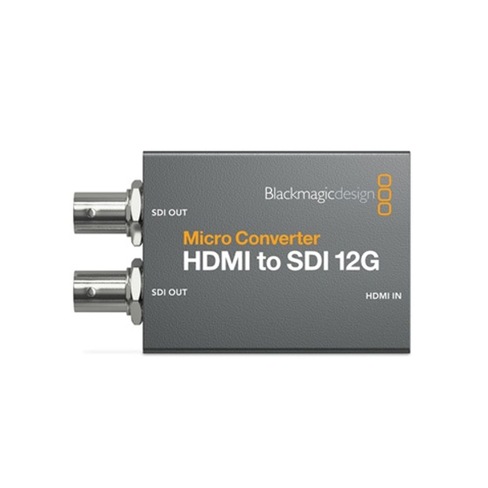 Blackmagic Micro Convertitore SDI a HDMI 12G alimentatore