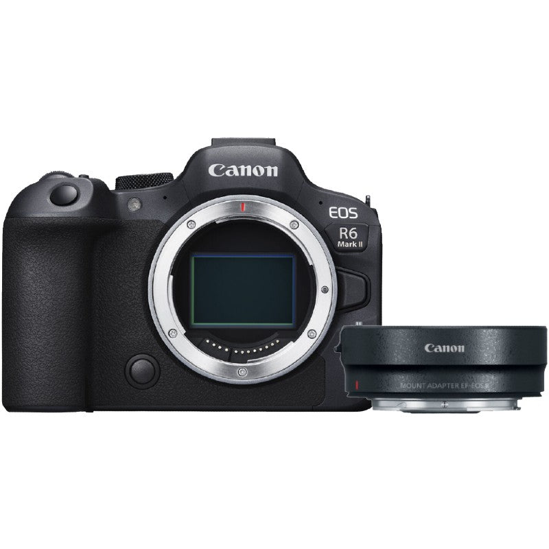 Canon EOS R6 Mark II + EF - RF adattatore di montaggio