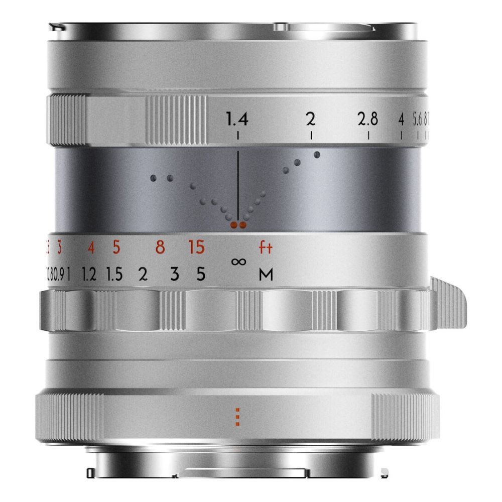 Thypoch Full-frame Simera 35mm f/1.4 per attacco Nikon Z, argento