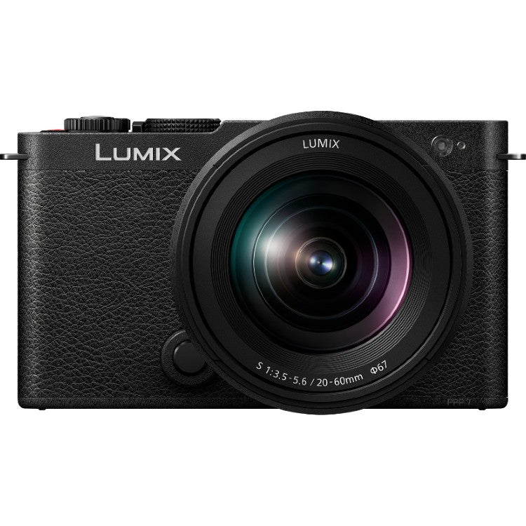 Panasonic Lumix S9 Custodia Jet Nero + Lumix S 20-60mm f/3.5-5.6 L attacco