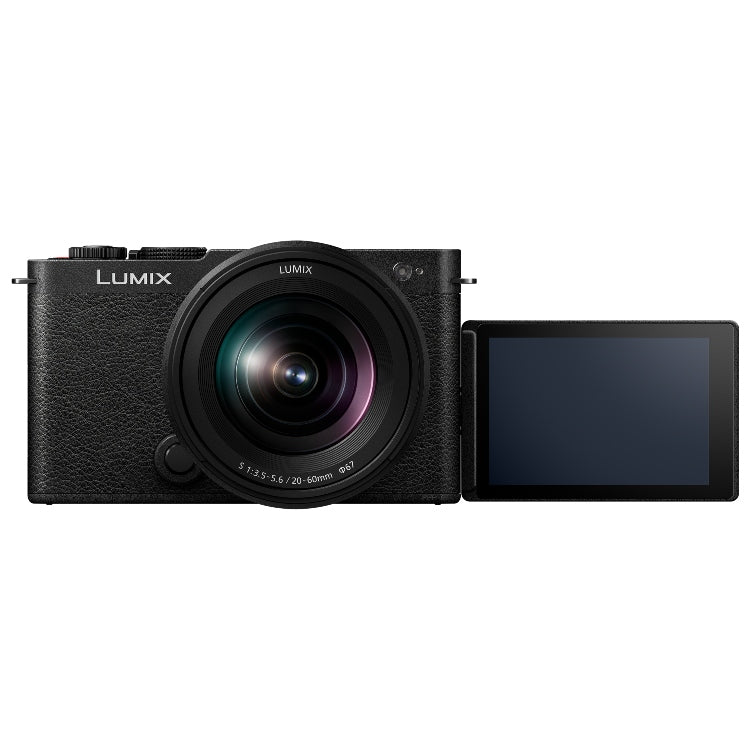 Panasonic Lumix S9 Custodia Jet Nero + Lumix S 20-60mm f/3.5-5.6 L attacco