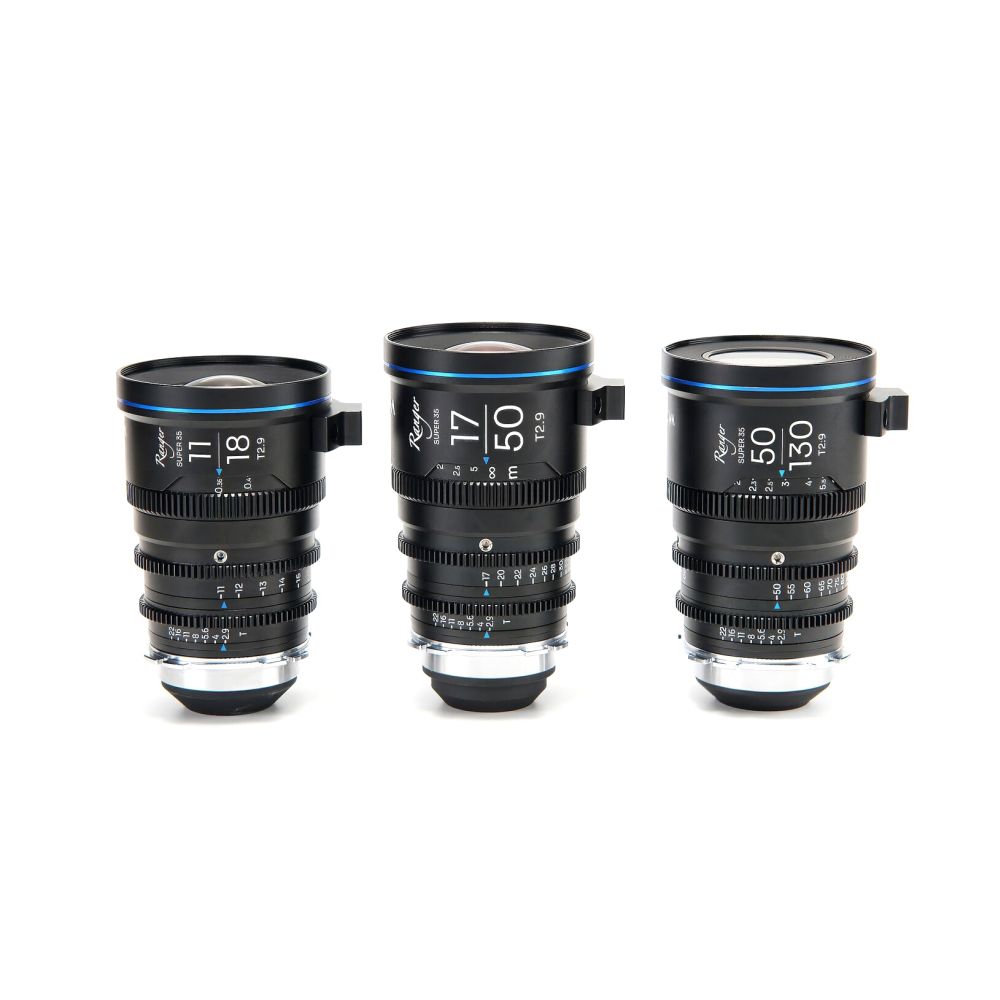 Laowa Ranger S35 (11-18mm, 17-50mm, 50-130mm) pacchetto PL