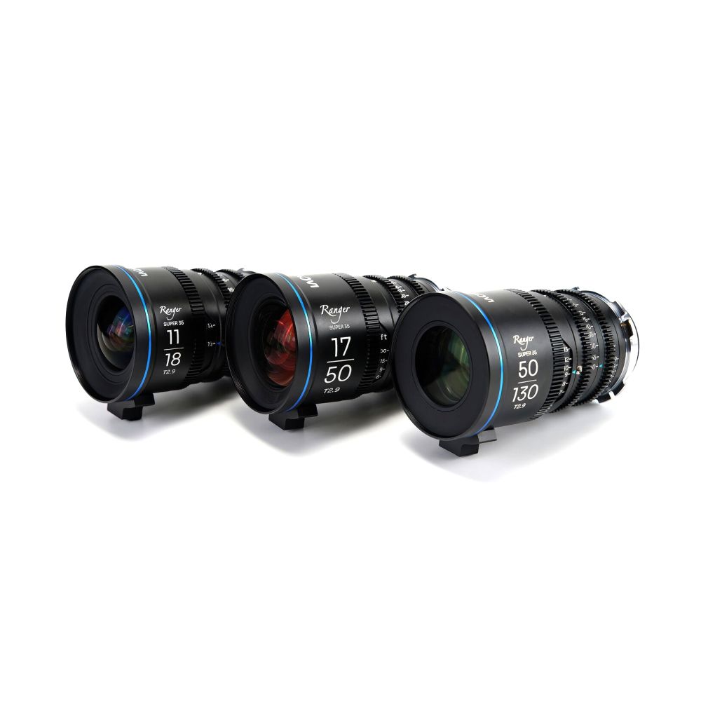 Laowa Ranger S35 (11-18mm, 17-50mm, 50-130mm) pacchetto PL