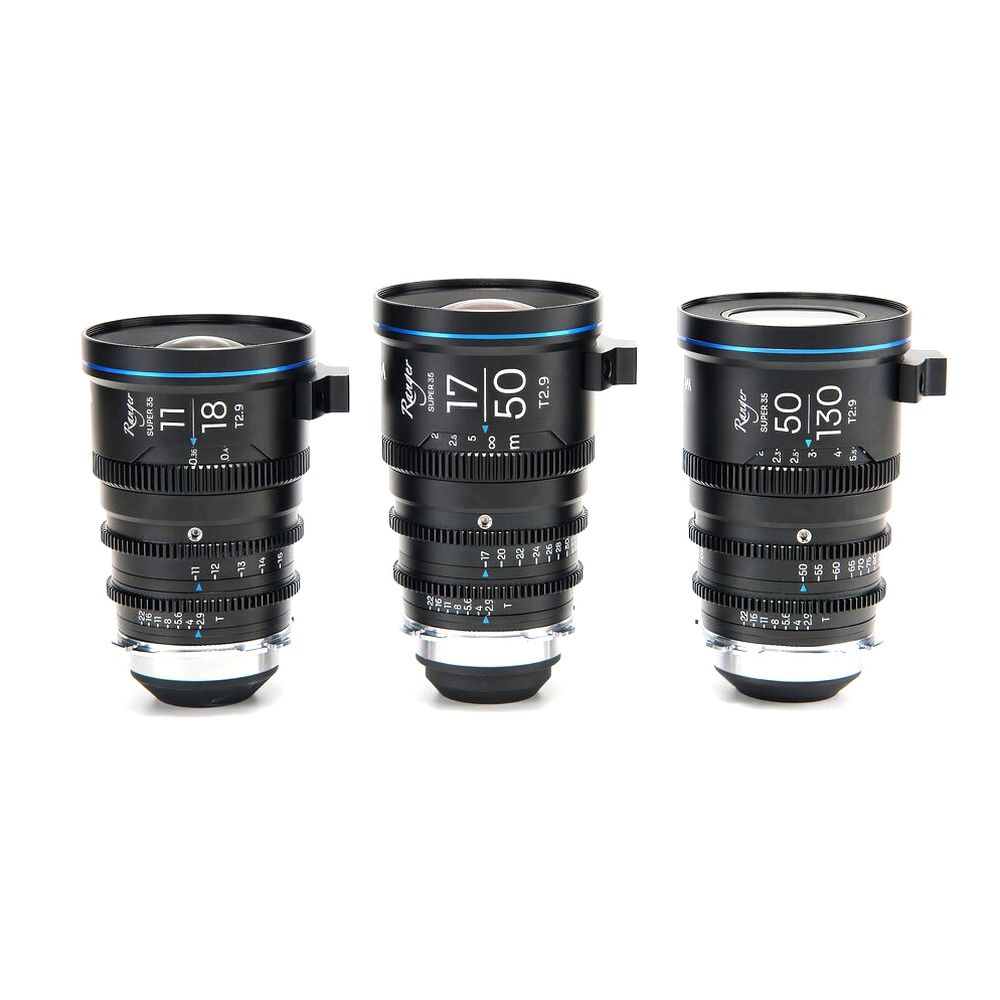 Laowa Ranger S35 LITE (11-18mm, 17-50mm, 50-130mm) pacchetto PL/EF