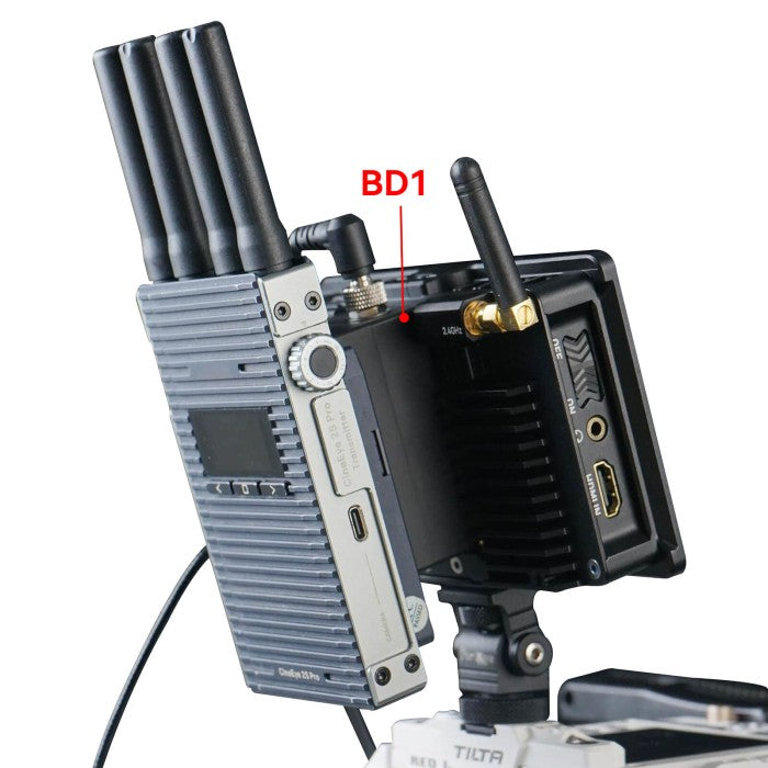 Portkeys BD1 Batteria fittizia commutabile a doppio lato per il sistema di monitoraggio e trasmissione video Camara