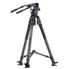 Sirui Treppiede video SVS75 con testa SVH-15