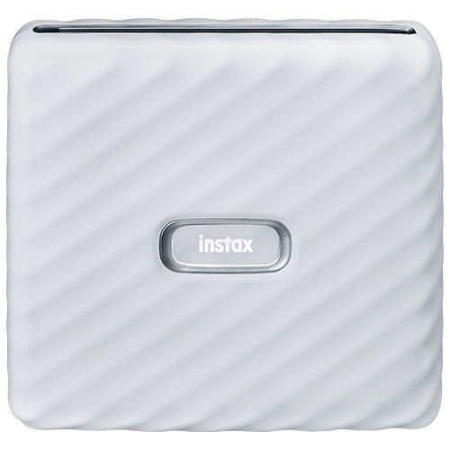 Fujifilm INSTAX PAL digital fotocamera, Milky Bianco + stampante Link WIDE, Ash Bianco