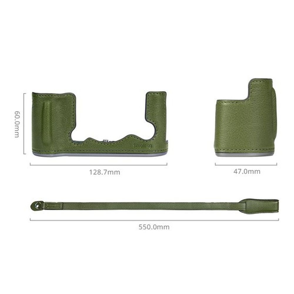 SmallRig Leather halfcase kit for Fujifilm X-T50 (green) 4711