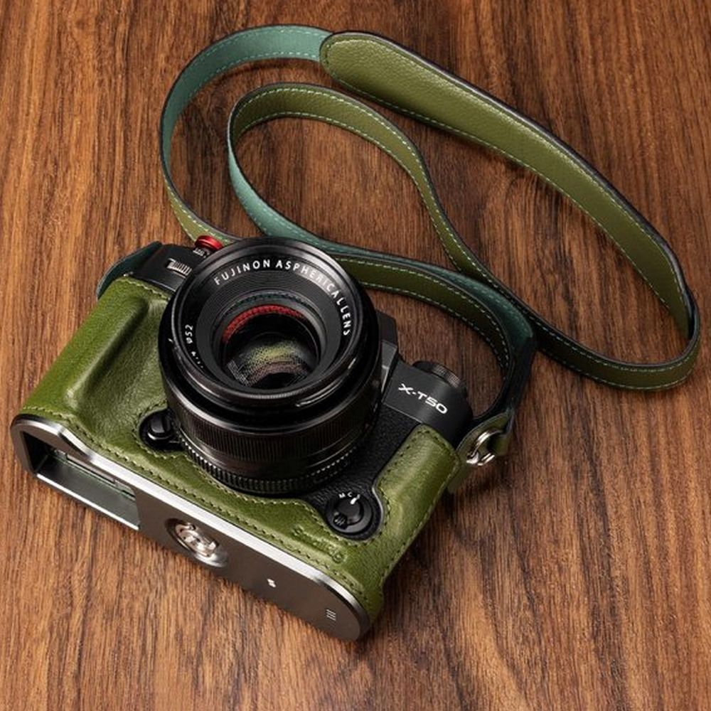 SmallRig Leather halfcase kit for Fujifilm X-T50 (green) 4711