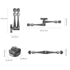 SmallRig HawkLock H21 Quick Release Rosette Magic Arm (11") 4489