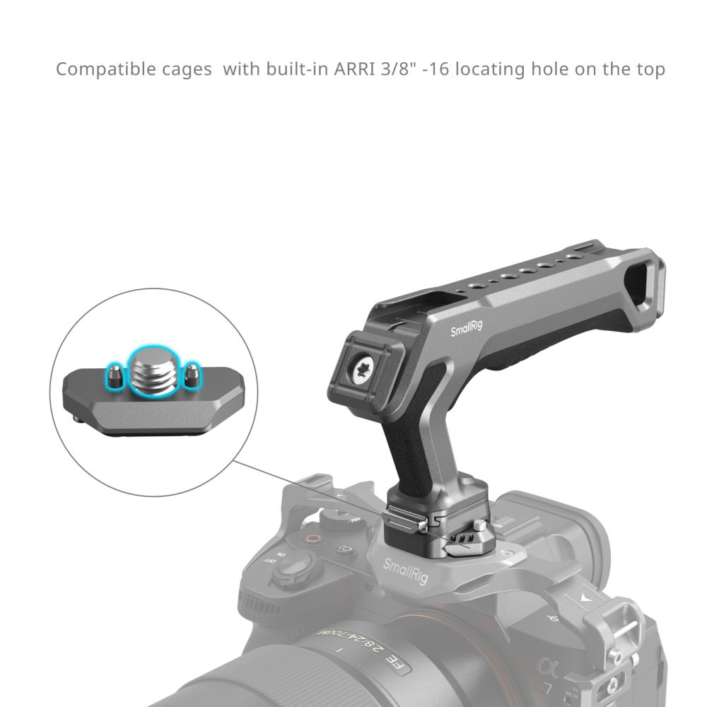 SmallRig HawkLock H21 Kit maniglia superiore a sgancio rapido 4483