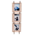 JollyLook 3 "Mini" photo frames, Natural wood
