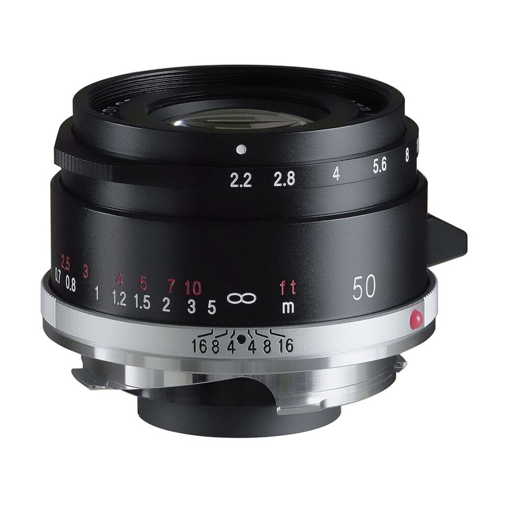 Voigtländer Color-Skopar 50mm f/2.2 attacco VM nero