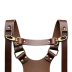 La fascia toracica Hantler Brandy / Ottone, grande 33 cm