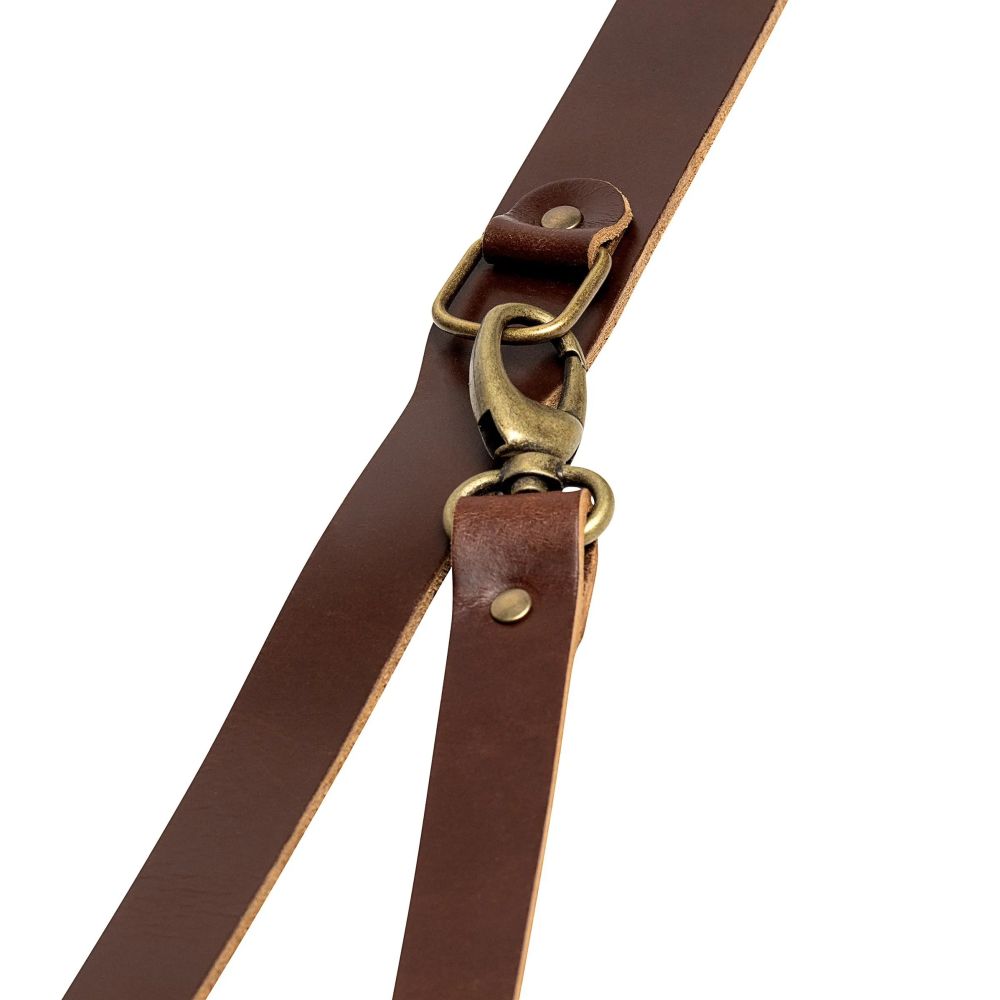 La fascia toracica Hantler Brandy / Ottone, grande 33 cm