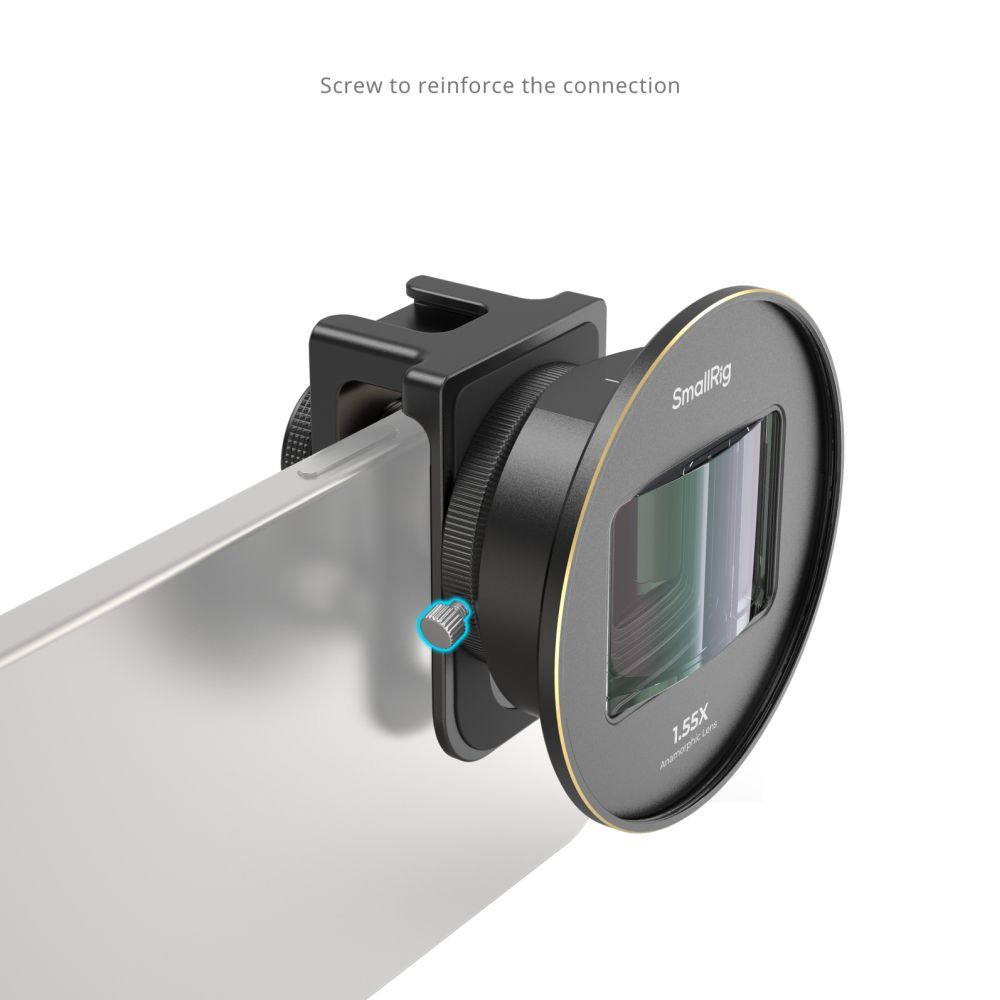 SmallRig 3578B 1.55x Anamorphic Lens for Mobile Phone (T-mount)