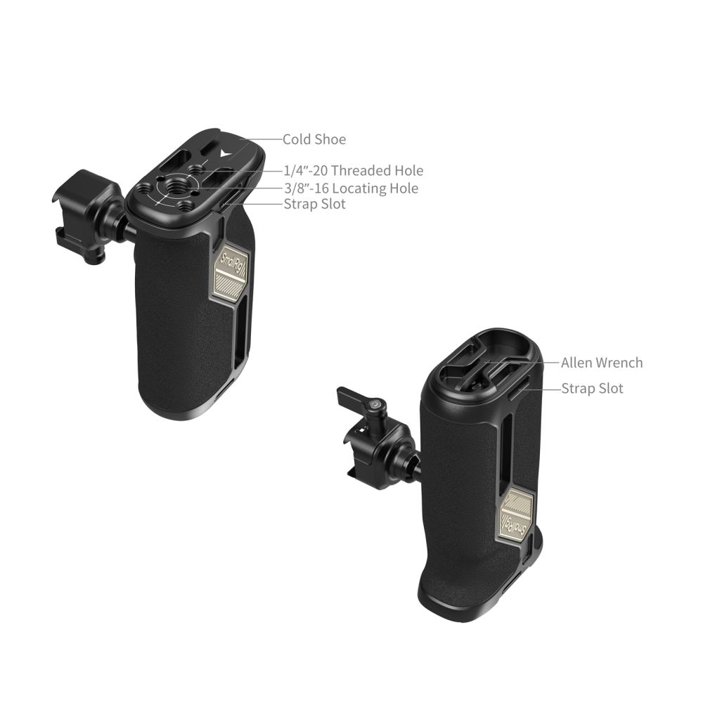 SmallRig 4359 Maniglia laterale universale girevole NATO
