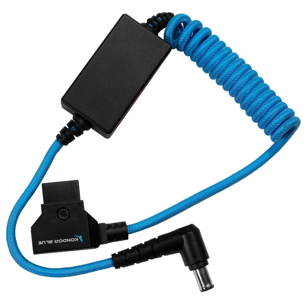 Kondor Blue Curled D-Tap a 19,5 V DC regolata per Sony FX9/FX6