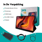 Pora&co Monitor portatile touchscreen da 14 pollici